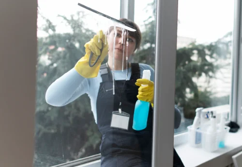 Nettoyage de vitres intérieures et extérieures à Gellainville